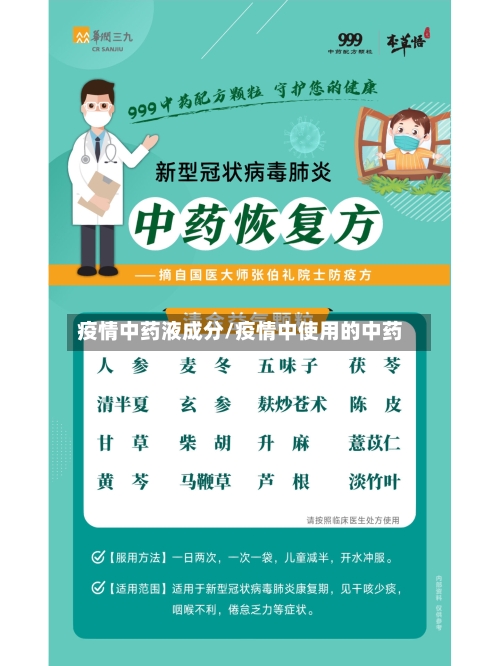 疫情中药液成分/疫情中使用的中药-第2张图片