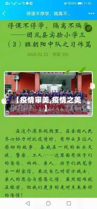 【疫情审美,疫情之美】