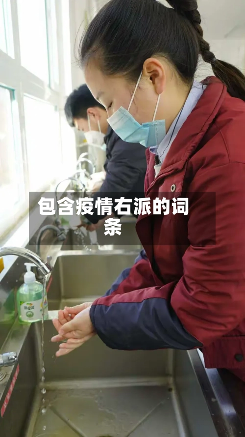 包含疫情右派的词条