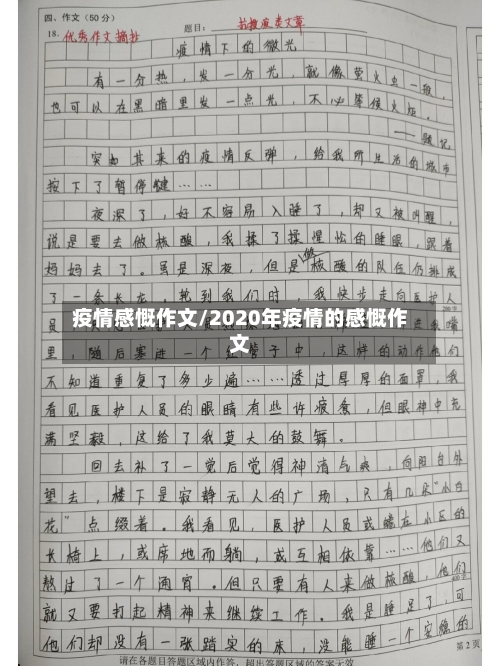 疫情感慨作文/2020年疫情的感慨作文-第2张图片