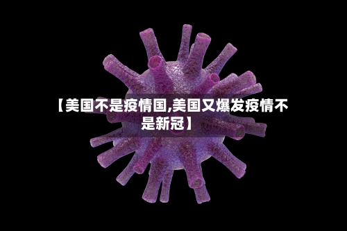 【美国不是疫情国,美国又爆发疫情不是新冠】