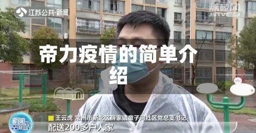 帝力疫情的简单介绍