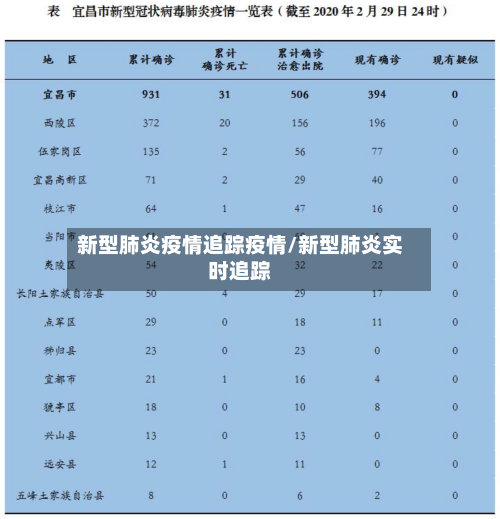 新型肺炎疫情追踪疫情/新型肺炎实时追踪-第3张图片