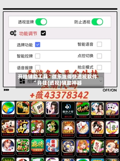 开挂辅助工具“微乐跑得快透视软件”开挂(透视)辅助神器-第2张图片