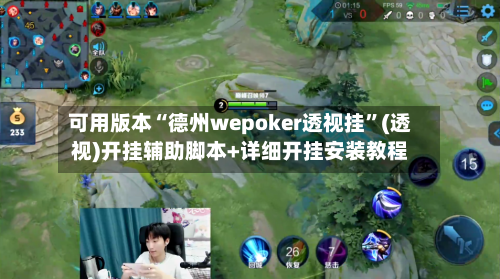 可用版本“德州wepoker透视挂”(透视)开挂辅助脚本+详细开挂安装教程