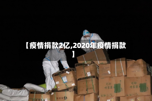 【疫情捐款2亿,2020年疫情捐款】
