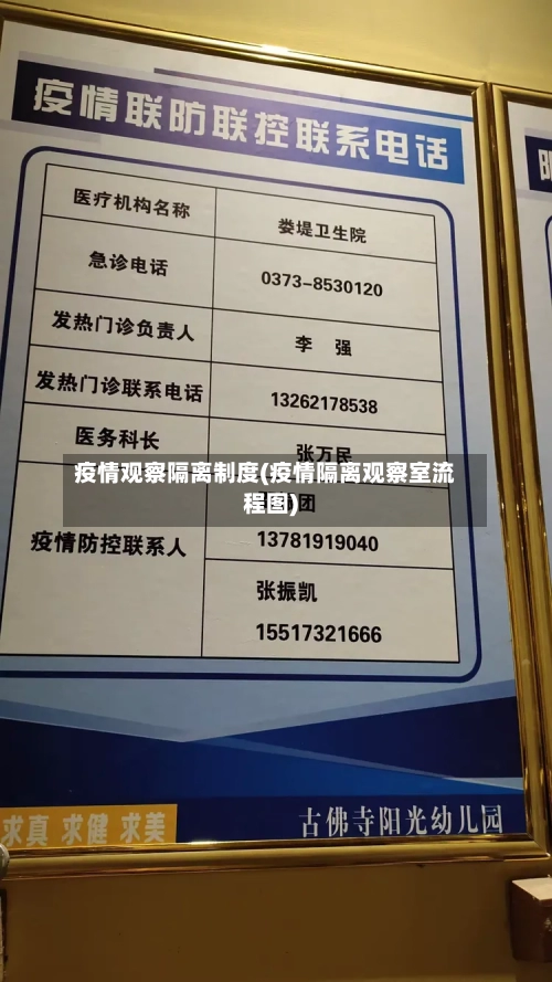 疫情观察隔离制度(疫情隔离观察室流程图)-第2张图片
