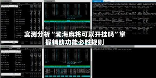 实测分析“渤海麻将可以开挂吗”掌握辅助功能必胜规则-第3张图片