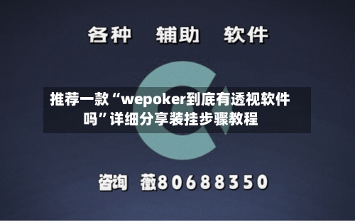 推荐一款“wepoker到底有透视软件吗”详细分享装挂步骤教程